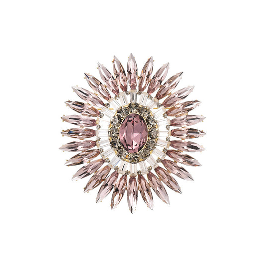 Full Zircon Brooch