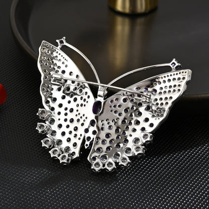 Butterfly Full Zircon Brooch