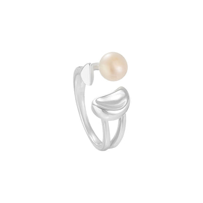 Freshwater Pearl Dome Open Ring