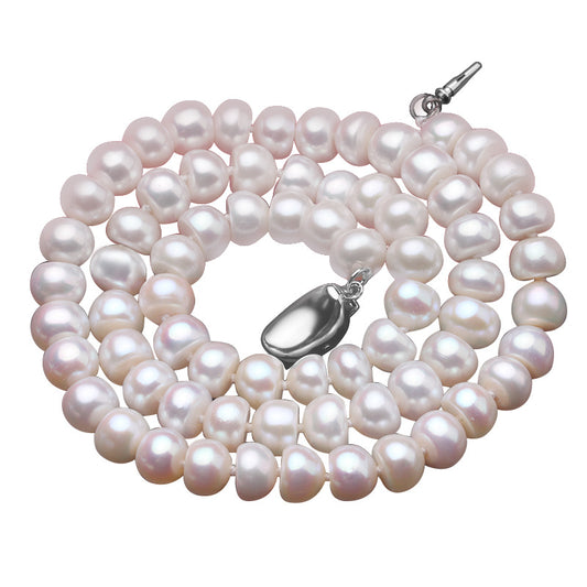 AAA Flawless High-Luster Freshwater Pearl Necklace