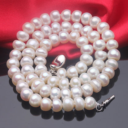 AAA Flawless High-Luster Freshwater Pearl Necklace