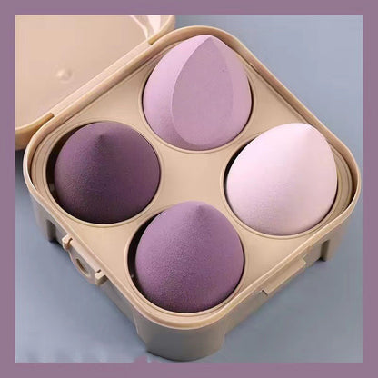 Flawless Complexion Makeup Sponge Set 4Pk Purple